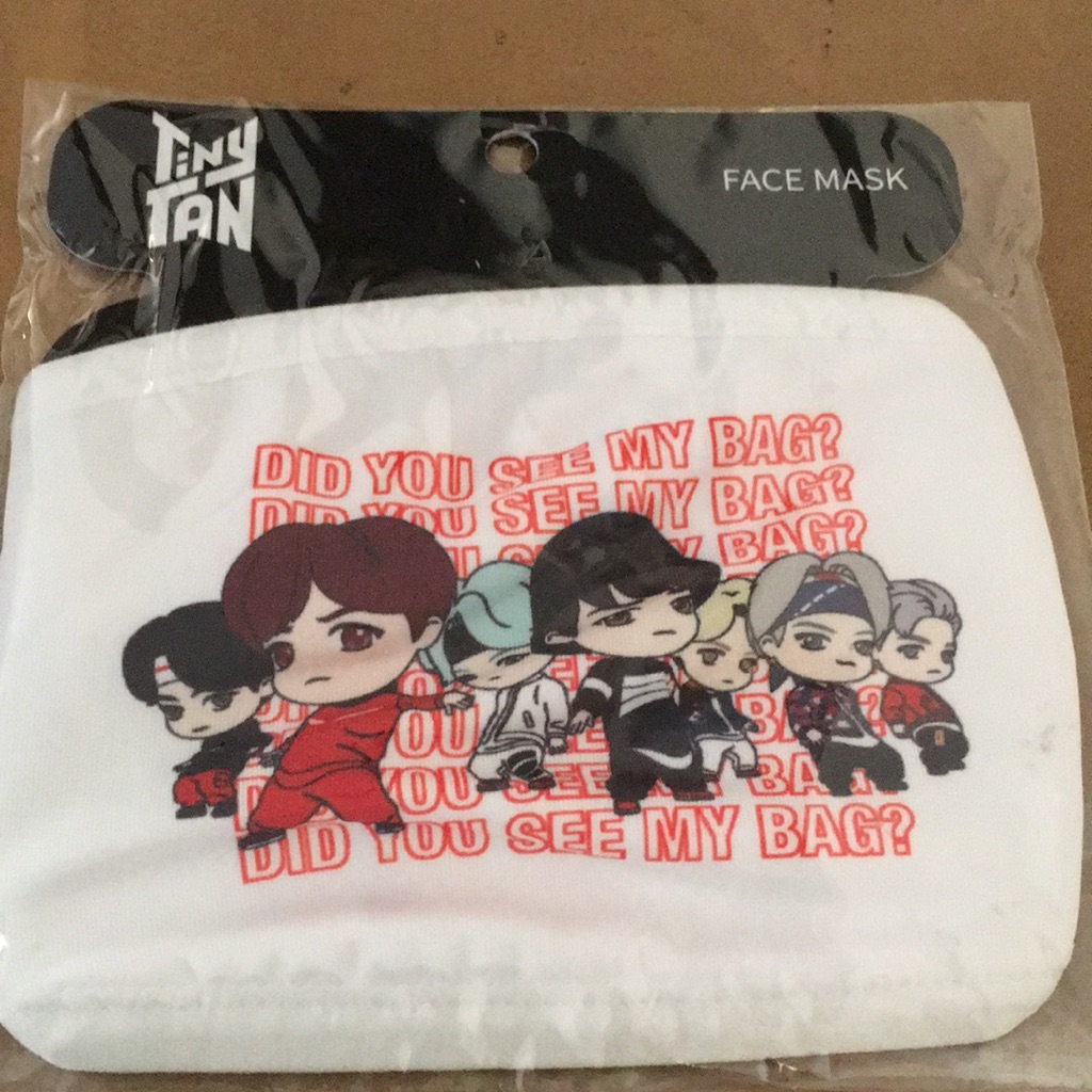 Brand New Bts Face Mask